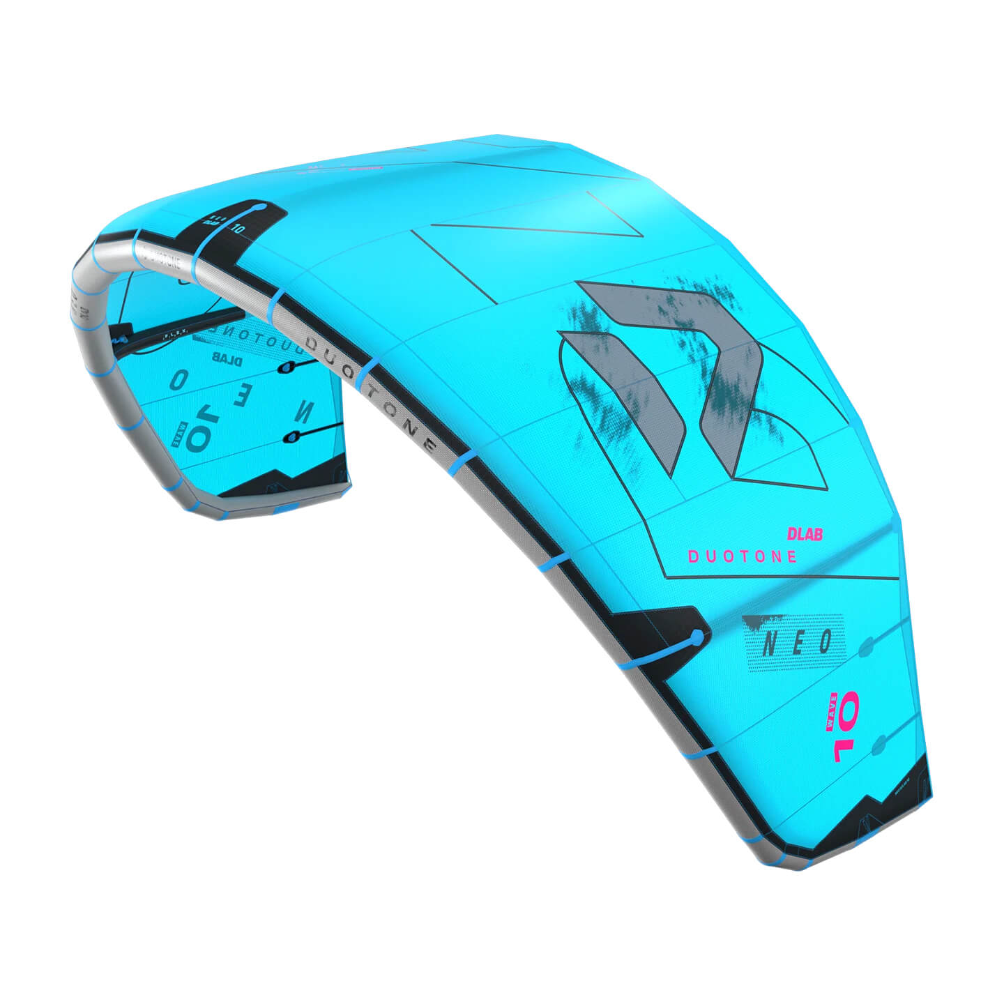 Duotone Neo D/LAB Kite 2026 canopy, leading edge and strut detail