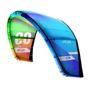 Harlem Flow Kite, studio cutout showing the full kite canopy shape