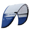 Naish Pivot Kite 2026 in grey alternate full canopy view