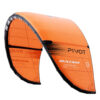 Naish Pivot Kite 2026 in orange studio product view showing the full canopy
