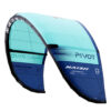 Naish Pivot Kite 2026 in teal studio product view showing the full canopy