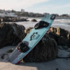 Reedin KevPro 2026 Kiteboard rail and tip detail view