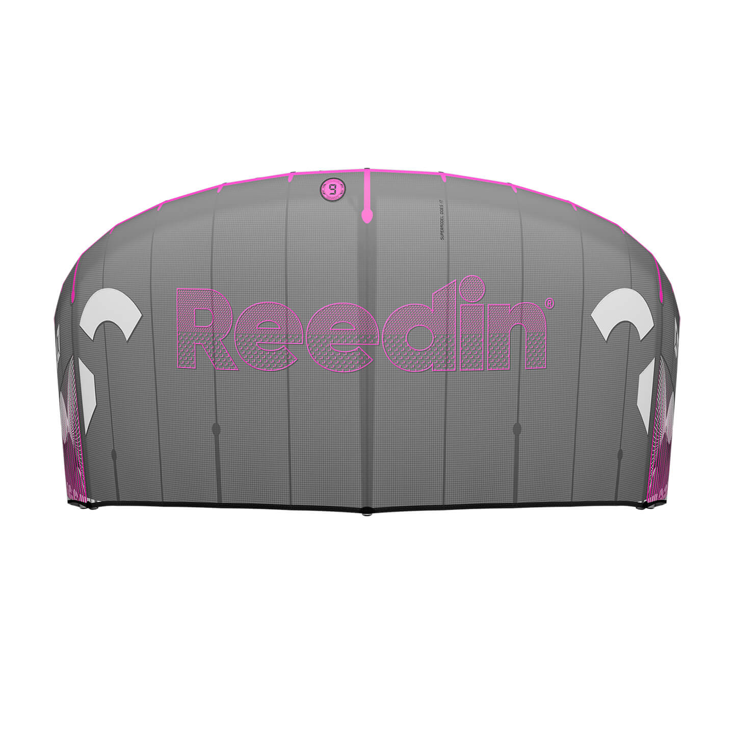 Reedin Supermodel ATF 2026 Kite in grey alternate colour and canopy view