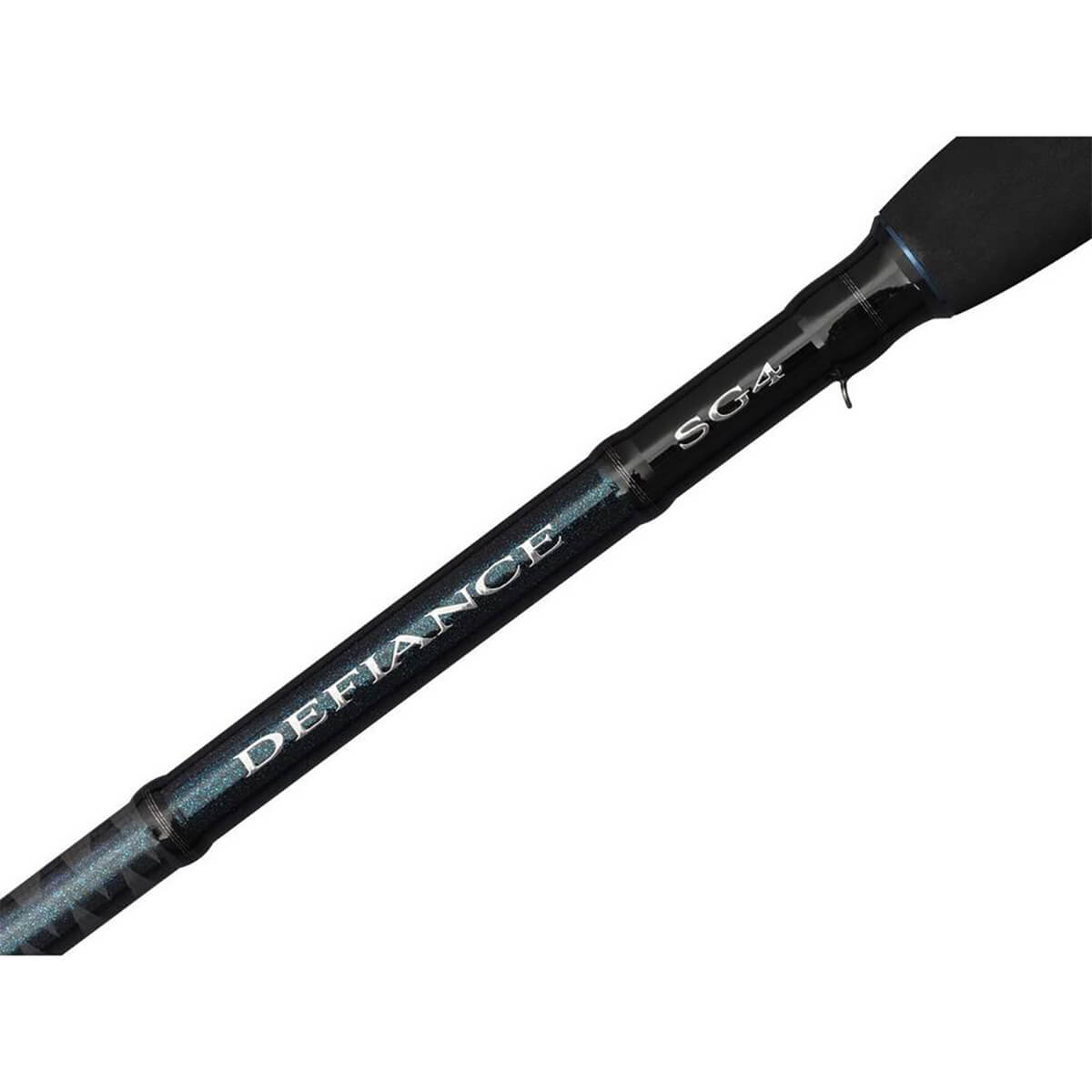 savagegeardefiancesg4alt4 Savage Gear Defiance SG4 Inshore 9ft 6in 12-46g saltwater spinning rod tip and guide detail for lure fishing