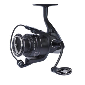 Savage Gear Exorus 4000 Spinning Reel spinning reel product cutout showing body, spool and handle