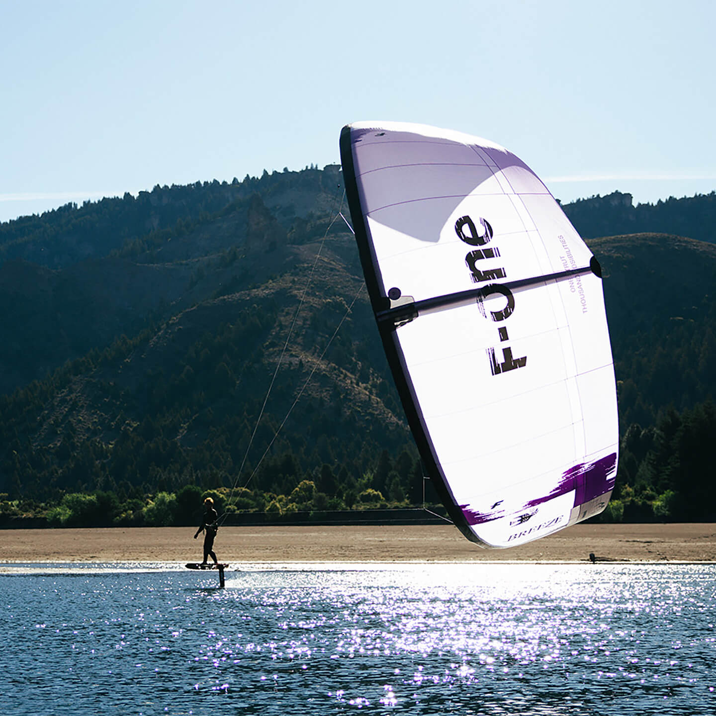 F-One Breeze TEC Kite action foil