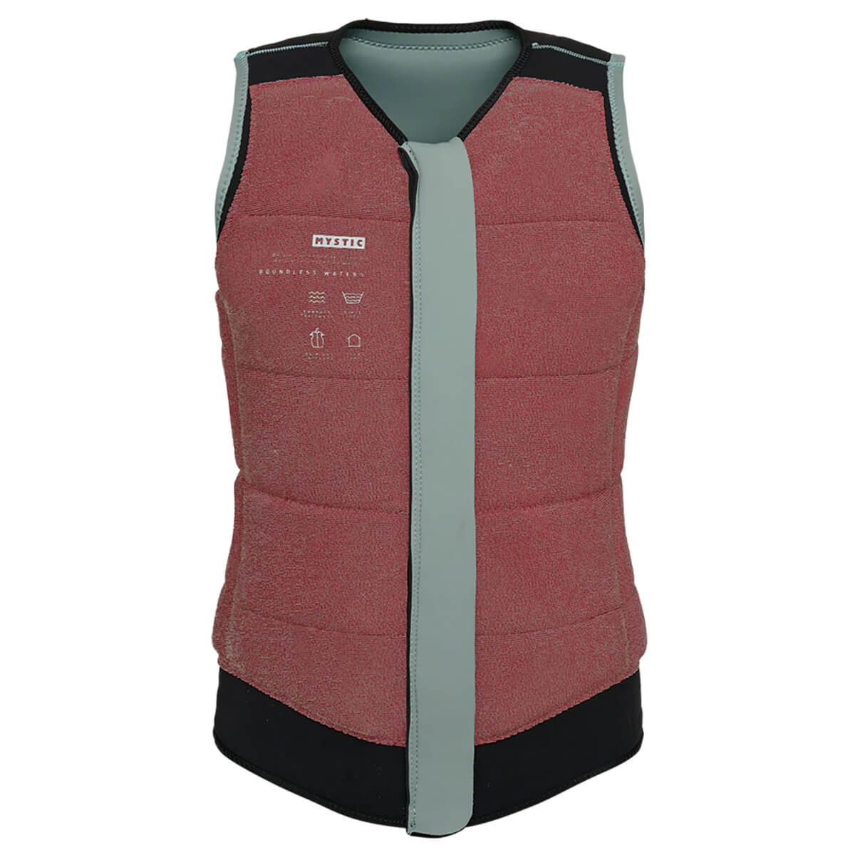 Mystic Renegade Wake Impact Vest 2026 inside front view