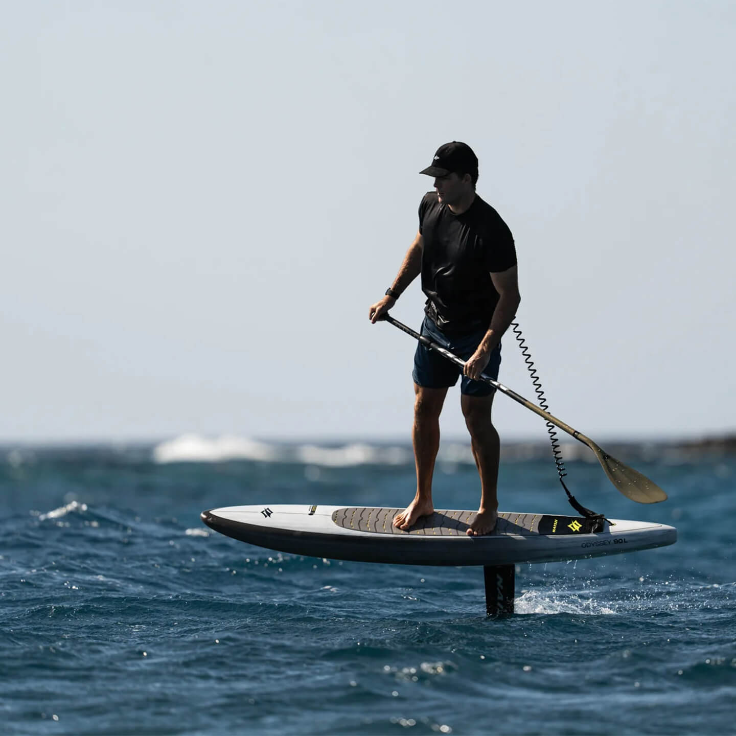 Naish Odyssey DW Foil Board 2026 foiling action shot