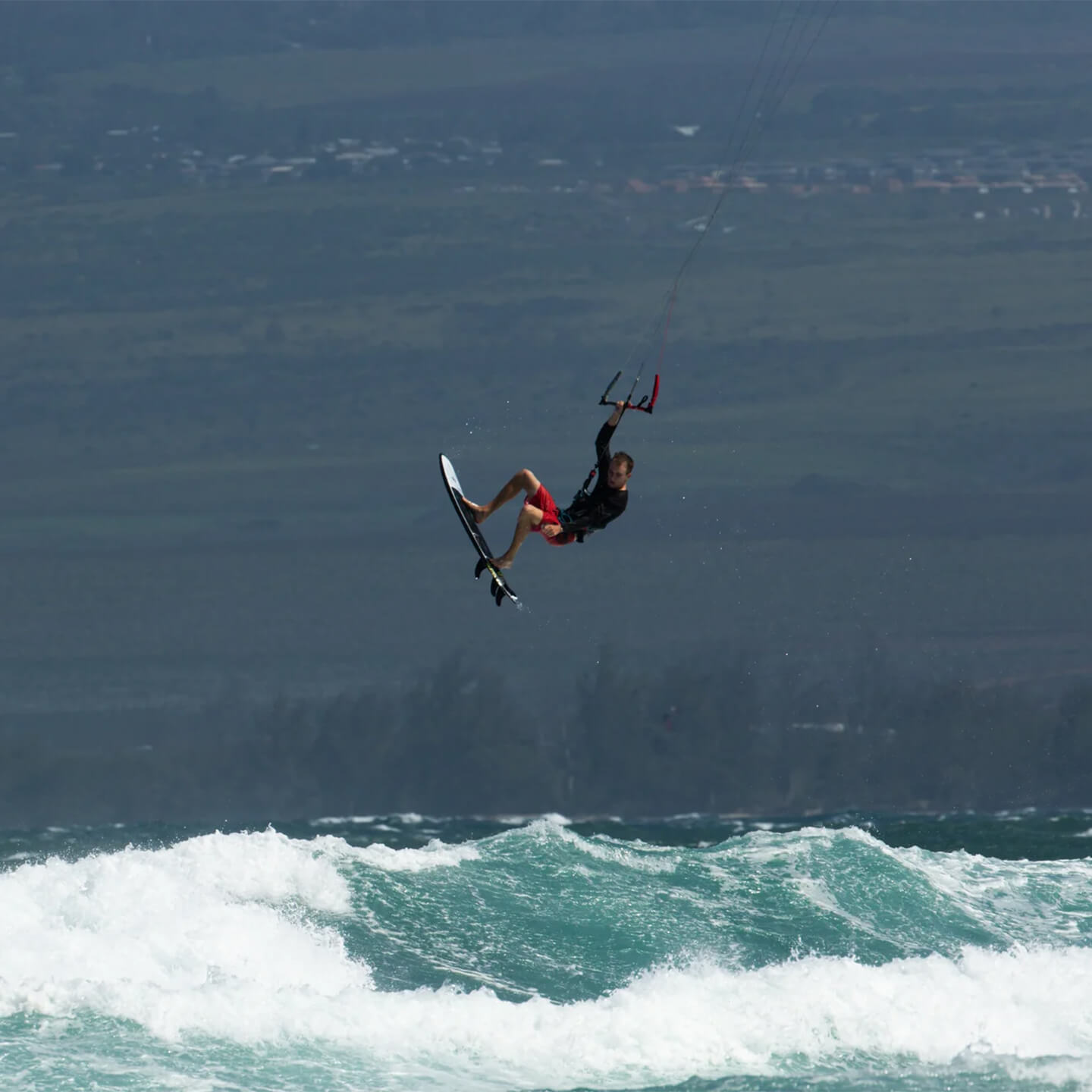 Naish Skater Kite Surfboard 2026 jumping shot