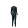 Back view of the Mystic Jayde 5/3mm Fullsuit women's wetsuit in Dark Teal, showing the rear panel design.