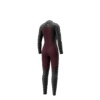 Additional detail view of the Mystic Haven 3/2mm Fullsuit women's wetsuit in Iris Blue, showcasing the fabric texture and stitching.