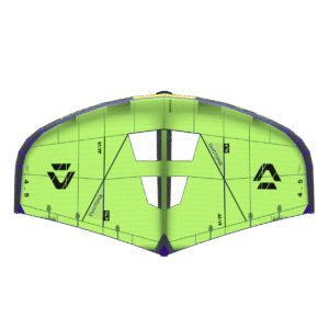 Duotone Unit SLS Wing 2027 foil wing front view, highlighting the canopy, boom and handle layout