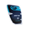 Cabrinha Drifter Apex 2027 Kite C4 colour rear canopy view showing trailing edge and Cabrinha wave logo
