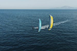 Flysurfer foil kites are known for their performance.